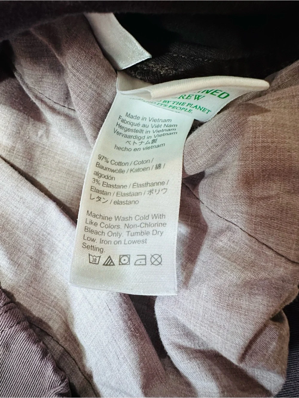 J. Crew Women’s capri pants Elastic-Waist Wide-Leg size M